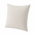 Cuscino decorativo 45 x 45 cm in tessuto beige - quadrato